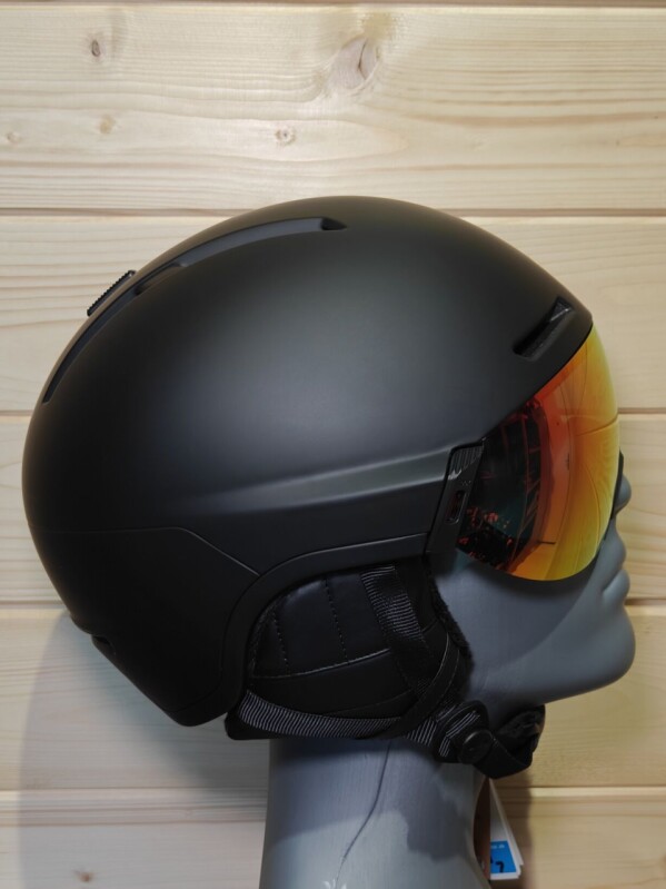 PRILBA SINNER MONTBLANC VISOR MATTE BLACK 59-61CM